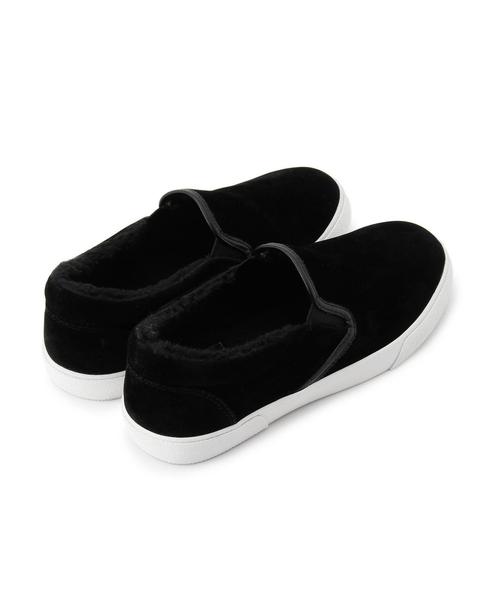 Boisson Chocolat(ボワソンショコラ)の「ボワソンショコラ/B BCウォームスリッポン(スニーカー・レディース・ブラック/ネイビー/グレー・37/36/39/38)」の8枚目の写真