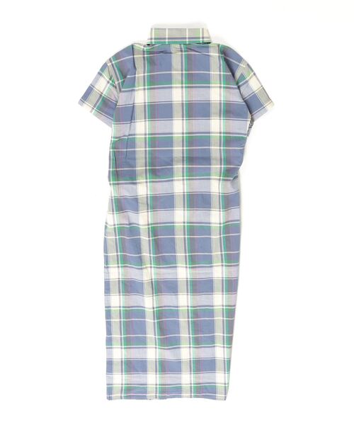 sky　ラルフローレン　チェック　プリーツ　ワンピース　パンツ付き　80 ポロ ラルフローレン POLO RALPH LAUREN シルク シフォン
