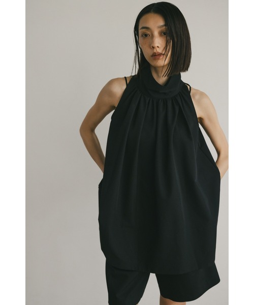 【 STYLEMIXER 】ルーズネックギャザートップ スタイルミキサー STYLEMIXER ルーズネックギャザートップ （SAX