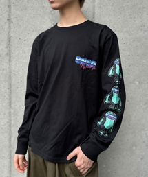 【ZOZO限定】袖プリントモンスターロンT