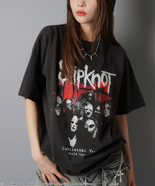 SPINNS（スピンズ）の「バンドTシャツ/KISS/ACDC/The Rolling Stones/Slipknot/Def Leppard/METALICA（Tシャツ/カットソー・レディース・その他2/その他1/その他4/その他3/その他/その他5/その他9/その他10・ONESIZE）」の7枚目の写真