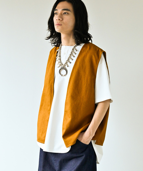 9/28迄journal standard luxe リネンヘリン ガウンベスト 9/28迄journal standard luxe リネンヘリン ガウンベスト