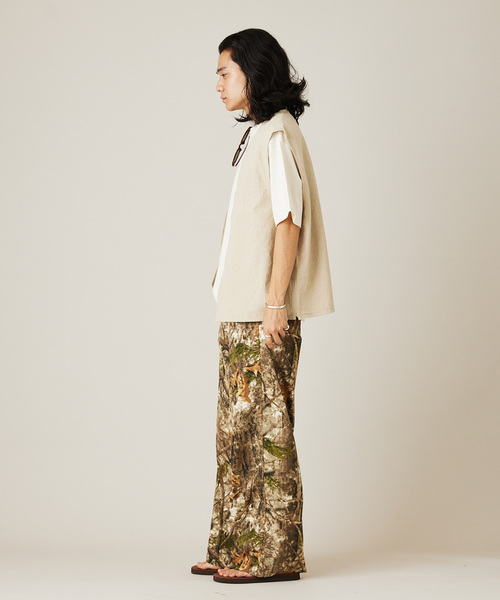 JOURNAL STANDARD（ジャーナルスタンダード）の「リネンヘリンボーン ベスト（ベスト・メンズ・ブラック/アイボリー/キャメル・MEDIUM/LARGE）」の17枚目の写真