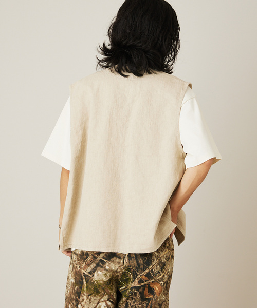 9/28迄journal standard luxe リネンヘリン ガウンベスト 9/28迄journal standard luxe リネンヘリン ガウンベスト 9/28迄