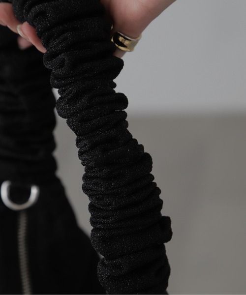 FREE'S MART（フリーズマート）の「◆ルーズハンドルバッグ（ハンドバッグ・レディース・ブラック系その他/パープル/シルバー系その他・ﾌﾘ-）」の7枚目の写真