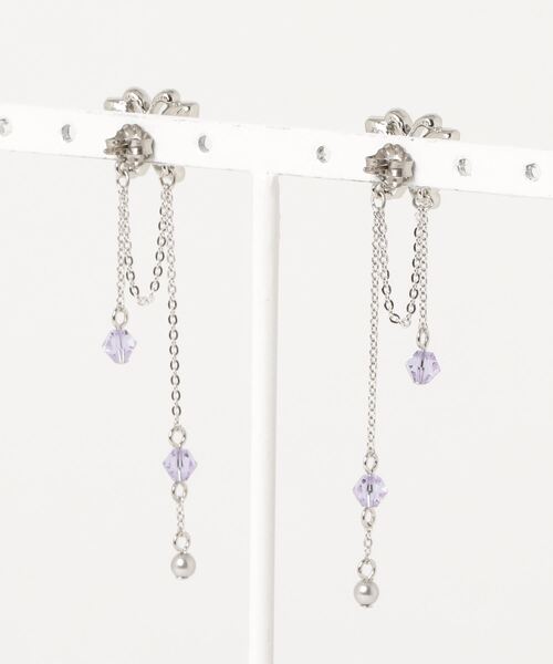 蝶デザイン ピアス(両耳用) 蝶デザイン シルバー ピアス(両耳用) ピアス ランクアップセール