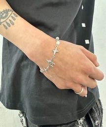 XU（エックスユー）の「【Never mind the XU】galaxy chain bracelet③ / 【ネバーマインド ザ エックスユー】ギャラクシーチェーンブレスレットシルバーブレスレット（ブレスレット）」