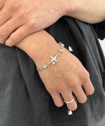 XU（エックスユー）の「【Never mind the XU】galaxy chain bracelet③ / 【ネバーマインド ザ エックスユー】ギャラクシーチェーンブレスレットシルバーブレスレット（ブレスレット）」