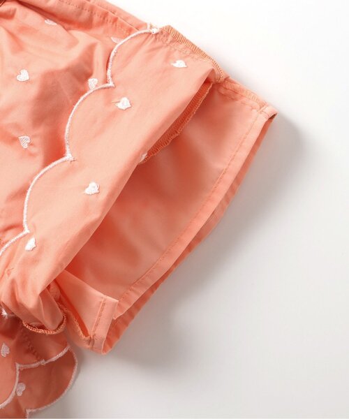 apres les cours（アプレレクール）の「【セットアップ可】ハート・フラワー・シェル スカラップショートパンツ（その他パンツ・キッズ・アイボリー/サーモンピンク・140/130/120/110/100/90/80）」の14枚目の写真