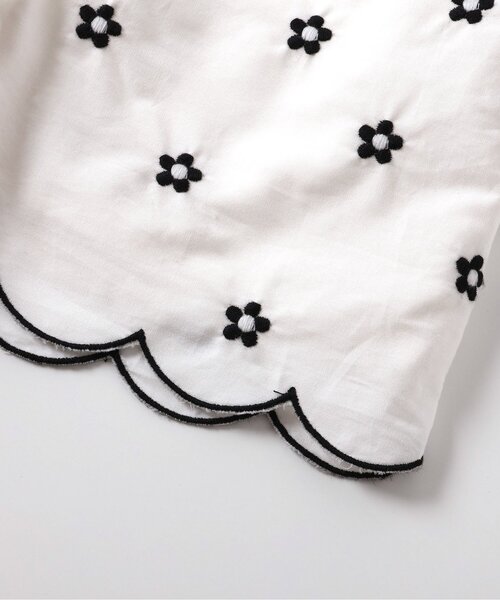 apres les cours（アプレレクール）の「【セットアップ可】ハート・フラワー・シェル スカラップショートパンツ（その他パンツ・キッズ・アイボリー/サーモンピンク・140/130/120/110/100/90/80）」の12枚目の写真