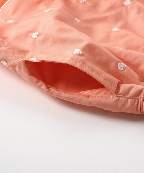 apres les cours（アプレレクール）の「【セットアップ可】ハート・フラワー・シェル スカラップショートパンツ（その他パンツ・キッズ・アイボリー/サーモンピンク・140/130/120/110/100/90/80）」の4枚目の写真