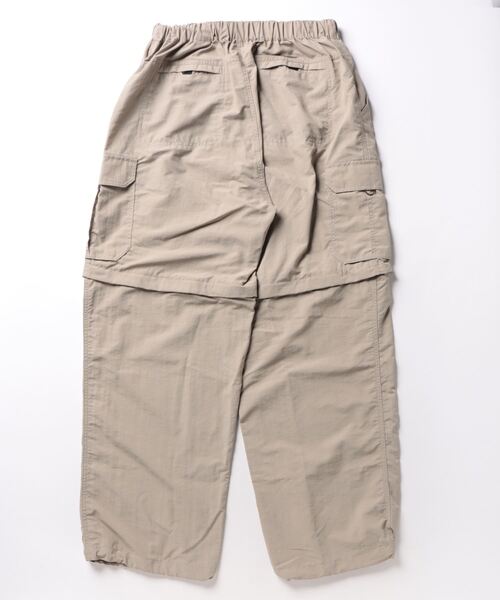 TIMELY WARNING（タイムリーワーニング）の「【TIMELY WARNING】2WAY CARGO NYLON PANTS（その他パンツ・メンズ・ブラック/カーキ/ベージュ・M/L/XL）」の4枚目の写真