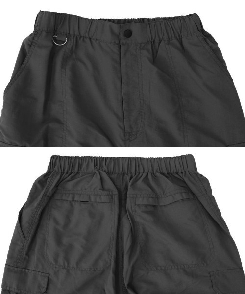 TIMELY WARNING（タイムリーワーニング）の「【TIMELY WARNING】2WAY CARGO NYLON PANTS（その他パンツ・メンズ・ブラック/カーキ/ベージュ・M/L/XL）」の7枚目の写真