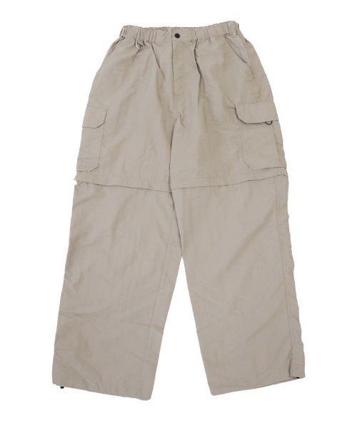 TIMELY WARNING（タイムリーワーニング）の「【TIMELY WARNING】2WAY CARGO NYLON PANTS（その他パンツ・メンズ・ブラック/カーキ/ベージュ・M/L/XL）」の16枚目の写真
