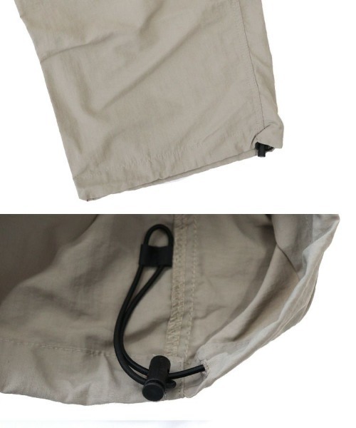 TIMELY WARNING（タイムリーワーニング）の「【TIMELY WARNING】2WAY CARGO NYLON PANTS（その他パンツ・メンズ・ブラック/カーキ/ベージュ・M/L/XL）」の19枚目の写真