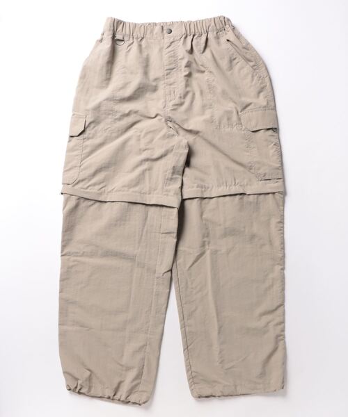 TIMELY WARNING（タイムリーワーニング）の「【TIMELY WARNING】2WAY CARGO NYLON PANTS（その他パンツ・メンズ・ブラック/カーキ/ベージュ・M/L/XL）」の22枚目の写真