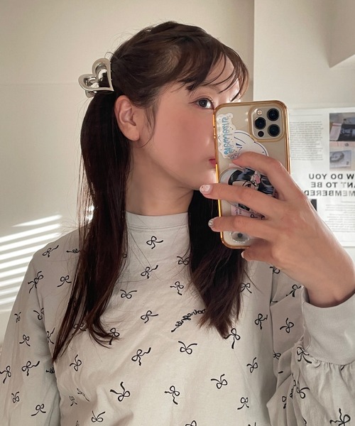 poiregnee（ポワニェ）の「［select］ハートヘアクリップ（バレッタ/ヘアクリップ・レディース・ゴールド/シルバー・FREE）」の9枚目の写真