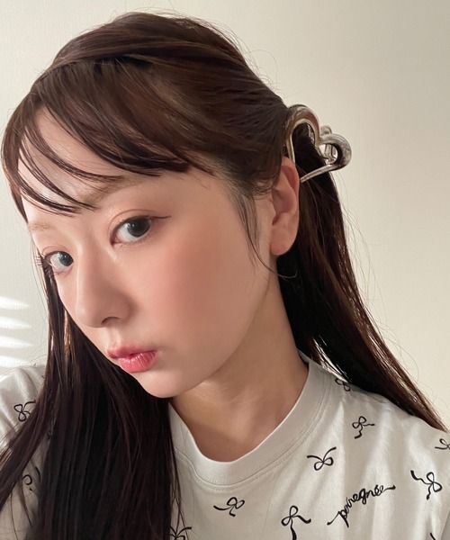 poiregnee（ポワニェ）の「［select］ハートヘアクリップ（バレッタ/ヘアクリップ・レディース・ゴールド/シルバー・FREE）」の7枚目の写真