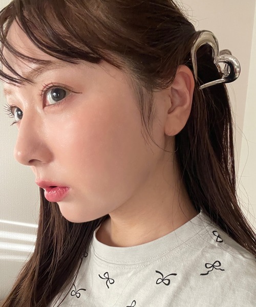 poiregnee（ポワニェ）の「［select］ハートヘアクリップ（バレッタ/ヘアクリップ・レディース・ゴールド/シルバー・FREE）」の16枚目の写真