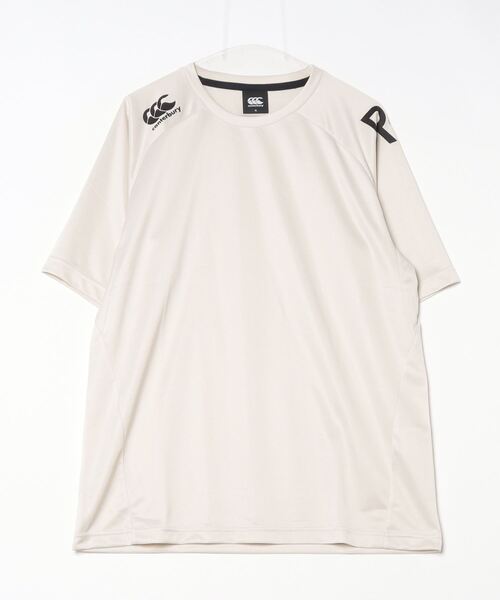 canterbury(カンタベリー)の「カンタベリー canterbury アールプラスフレックスクールコントロールティーシャツ(Tシャツ/カットソー・メンズ・ブルーグレー/グレー/オフホワイト/ブラック・LL/M/L/3L)」の1枚目の写真