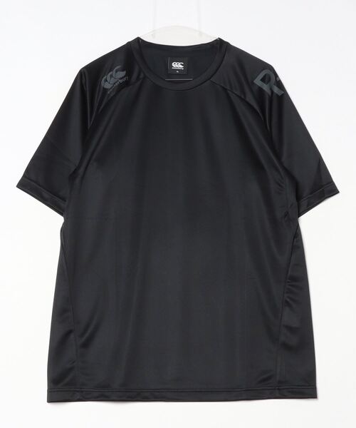 canterbury(カンタベリー)の「カンタベリー canterbury アールプラスフレックスクールコントロールティーシャツ(Tシャツ/カットソー・メンズ・ブルーグレー/グレー/オフホワイト/ブラック・LL/M/L/3L)」の2枚目の写真