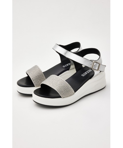 STACCATO（スタッカート）の「フーゴスポーティーヒールサンダル（サンダル・レディース・シルバー/ブラック・23.5cm/24cm/24.5cm/23cm/22.5cm）」の13枚目の写真