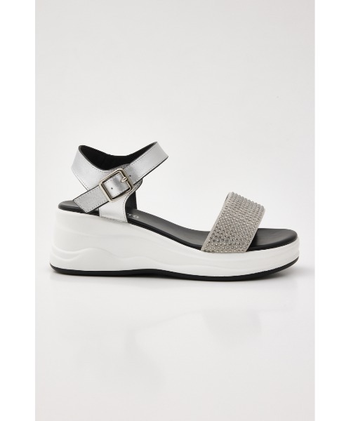 STACCATO（スタッカート）の「フーゴスポーティーヒールサンダル（サンダル・レディース・シルバー/ブラック・23.5cm/24cm/24.5cm/23cm/22.5cm）」の15枚目の写真