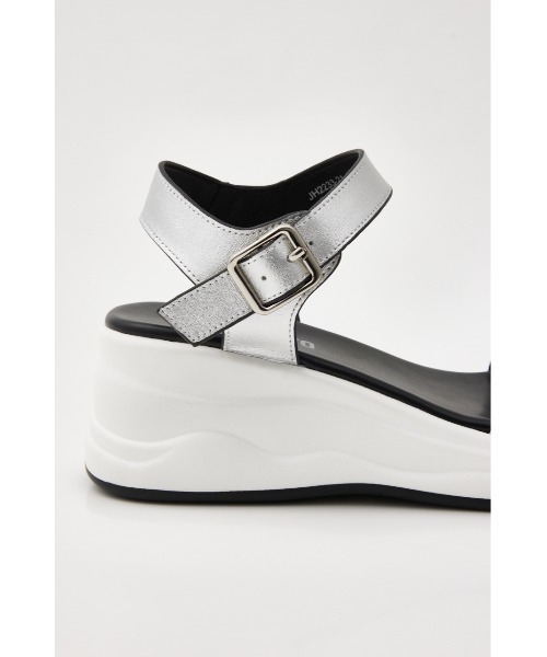 STACCATO（スタッカート）の「フーゴスポーティーヒールサンダル（サンダル・レディース・シルバー/ブラック・23.5cm/24cm/24.5cm/23cm/22.5cm）」の5枚目の写真