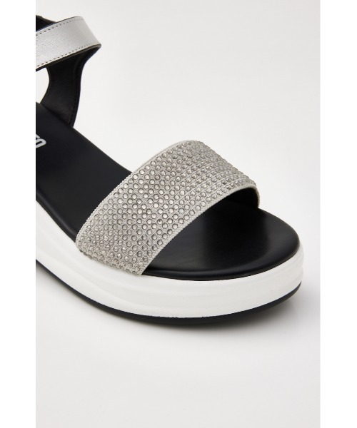 STACCATO（スタッカート）の「フーゴスポーティーヒールサンダル（サンダル・レディース・シルバー/ブラック・23.5cm/24cm/24.5cm/23cm/22.5cm）」の6枚目の写真