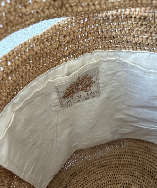 DouDou（ドゥドゥ）の「【MADE IN MADA 24SS】KOKO BAG（かごバッグ・レディース・ベージュ系その他/ベージュ/ピンク・FREE）」の14枚目の写真