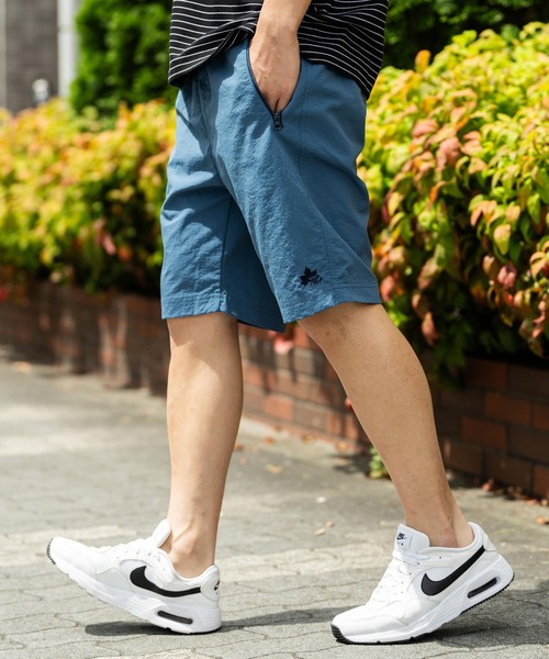 LOGOS（ロゴス）の「LOGOS ロゴス ロゴスパーク撥水ナイロンタスラン ジムショーツ（その他パンツ・メンズ・ベージュ/ネイビー/カーキ/ブラック/ダークオレンジ/グレー/ブルー・M/L/LL）」の6枚目の写真