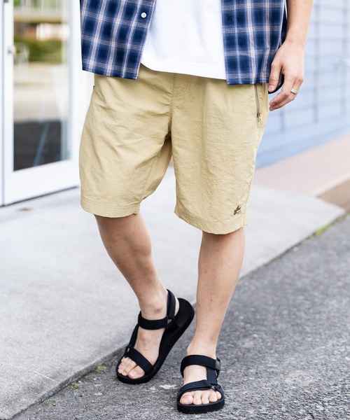 LOGOS（ロゴス）の「LOGOS ロゴス ロゴスパーク撥水ナイロンタスラン ジムショーツ（その他パンツ・メンズ・ベージュ/ネイビー/カーキ/ブラック/ダークオレンジ/グレー/ブルー・M/L/LL）」の17枚目の写真