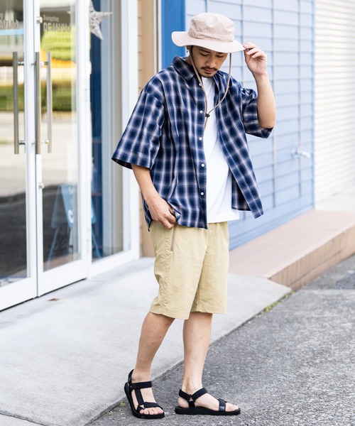 LOGOS（ロゴス）の「LOGOS ロゴス ロゴスパーク撥水ナイロンタスラン ジムショーツ（その他パンツ・メンズ・ベージュ/ネイビー/カーキ/ブラック/ダークオレンジ/グレー/ブルー・M/L/LL）」の18枚目の写真