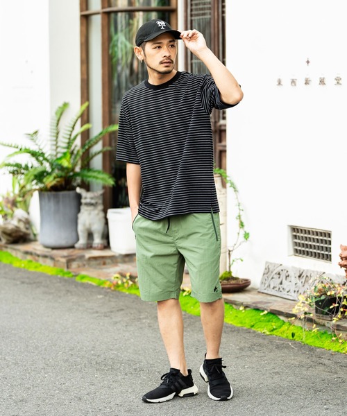 LOGOS（ロゴス）の「LOGOS ロゴス ロゴスパーク撥水ナイロンタスラン ジムショーツ（その他パンツ・メンズ・ベージュ/ネイビー/カーキ/ブラック/ダークオレンジ/グレー/ブルー・M/L/LL）」の22枚目の写真