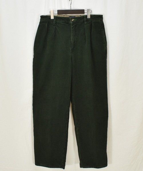 TOMMY HILFIGER（トミーヒルフィガー）の「【ヴィンテージ古着】90's TOMMY HILFIGER / トミーヒルフィガー コーデュロイパンツ スラックス（スラックス・メンズ・グリーン・34）」の2枚目の写真