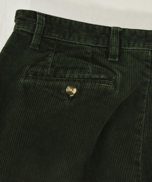 TOMMY HILFIGER（トミーヒルフィガー）の「【ヴィンテージ古着】90's TOMMY HILFIGER / トミーヒルフィガー コーデュロイパンツ スラックス（スラックス・メンズ・グリーン・34）」の10枚目の写真