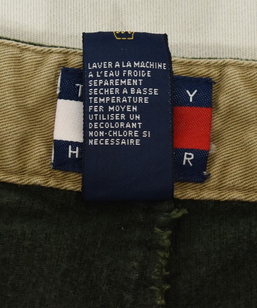 TOMMY HILFIGER（トミーヒルフィガー）の「【ヴィンテージ古着】90's TOMMY HILFIGER / トミーヒルフィガー コーデュロイパンツ スラックス（スラックス・メンズ・グリーン・34）」の13枚目の写真