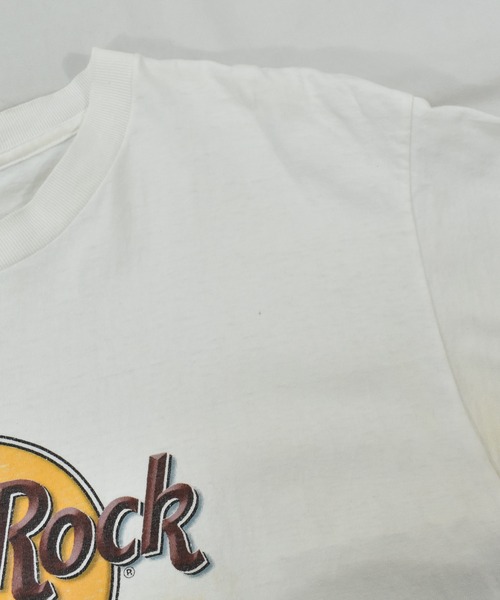 VINTAGE(ヴィンテージ)の「【ヴィンテージ古着】 Hard Rock CAFE / ハードロックカフェ ロゴ プリントTシャツ(Tシャツ/カットソー・メンズ・ホワイト・LARGE)」の11枚目の写真