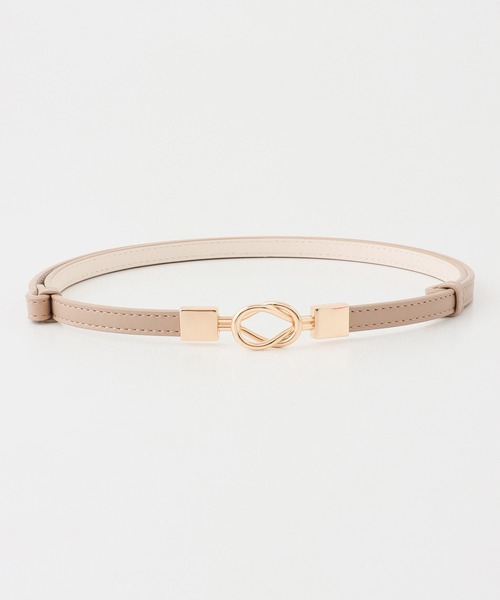 Honeys(ハニーズ)の「リングモチーフ細ベルト(ベルト・レディース・ブラック系その他/ブラック/グレイッシュベージュ・FREE)」の18枚目の写真