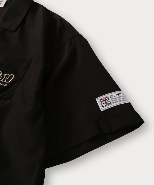 VISION STREET WEAR(ヴィジョンストリートウェア)の「【0】【VISION STREET WEAR/ヴィジョンストリートウェア】ゴーストスケーター&グラフィックデザイン オープンカラー 刺繍デザイン 半袖シャツ オーバーサイス(シャツ/ブラウス・メンズ・ブラック系その他/アイボリー/オフホワイト/サックスブルー/ブラック・L/XL/M)」の20枚目の写真