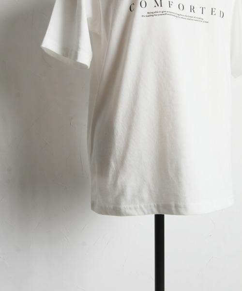 &. NOSTALGIA(アンドドットノスタルジア)の「【ZOZO限定】リボン&ロゴプリントT(Tシャツ/カットソー・レディース・オフホワイト/ブラック・M)」の9枚目の写真