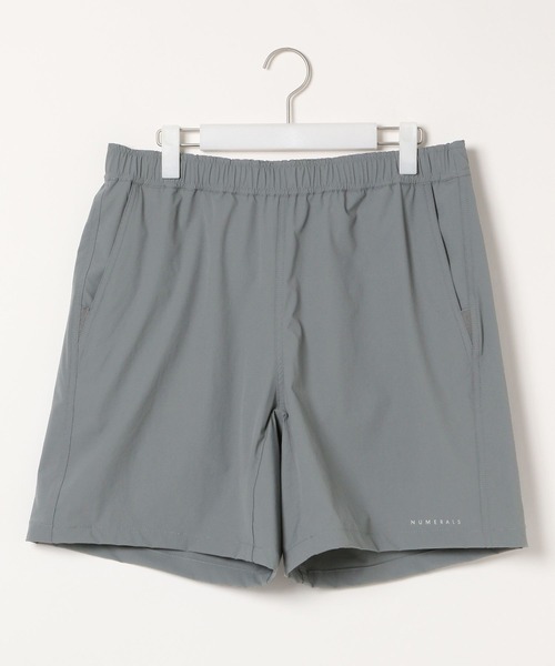 NUMERALS(ヌメラルズ)の「【NUMERALS】ロゴショーツ(その他パンツ・メンズ・チャコール/ベージュ/パープル/ブラック・MEDIUM/LARGE)」の1枚目の写真