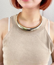 HIKA（ヒカ）の「【HIKA】大ぶりデザインチョーカー（チョーカー）」