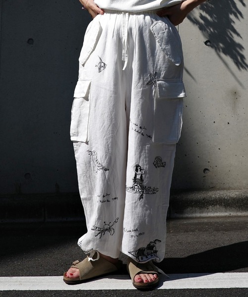 INDIA IS BEAUTIFUL カーゴパンツ INDIA IS BEAUTIFUL（インディアイズビューティフル）｜カーゴパンツ