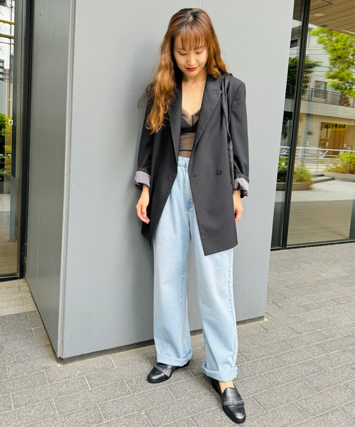 EDIT.FOR LULU abc ダブルジャケット サイズ34 EDIT. FOR LULU