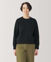 婦人 二重編みスウェットシャツ