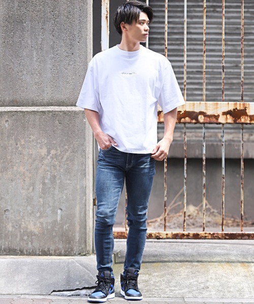 LUXSTYLE(ラグスタイル)の「ストレッチスキニーデニムパンツ(デニムパンツ・メンズ・ブルー系その他/インディゴブルー・XL/L/M)」の19枚目の写真