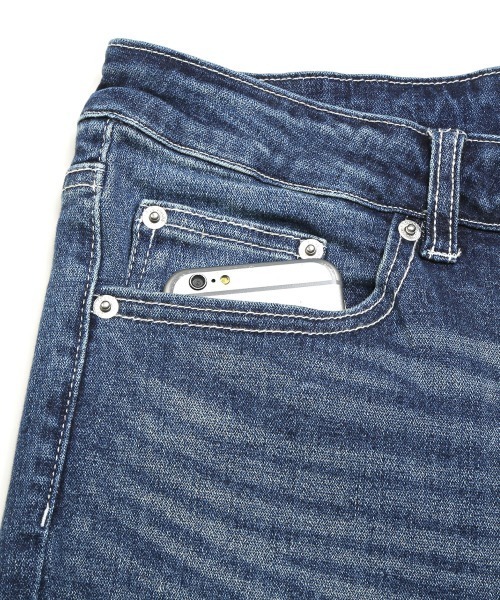 LUXSTYLE(ラグスタイル)の「ストレッチスキニーデニムパンツ(デニムパンツ・メンズ・ブルー系その他/インディゴブルー・XL/L/M)」の7枚目の写真