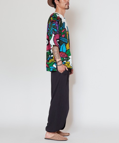 チャイハネ（チャイハネ）の「【チャイハネ】PLOY KASOM with Amina メンズトップス（その他トップス・メンズ・ブルー/ホワイト・FREE）」の10枚目の写真