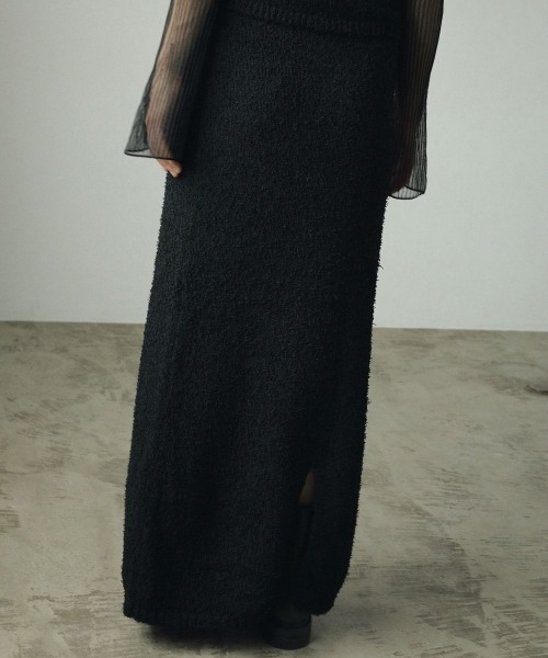 スカート anuke cable knit skirt 38 ànuke online store（アンヌーク